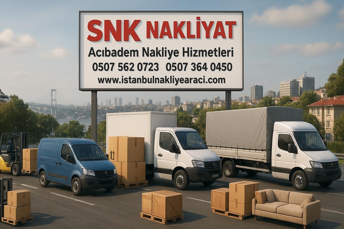 ACIBADEM NAKLİYE ARAÇLARI