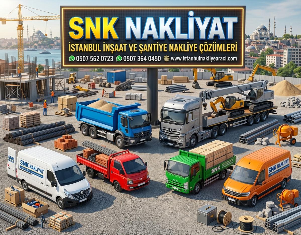 İSTANBUL İNŞAAT VE ŞANTİYE NAKLİYE ÇÖZÜMLERİ
