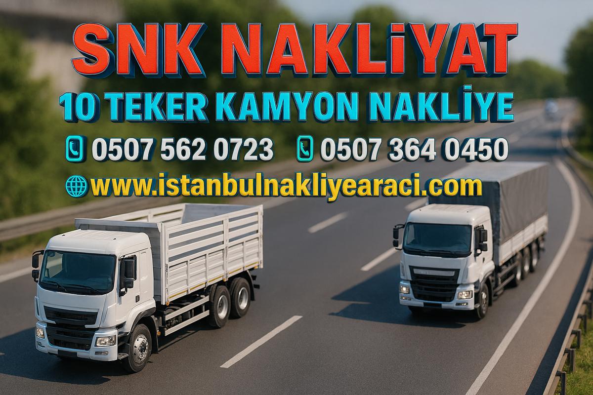 10 TEKER KAMYON NAKLİYE