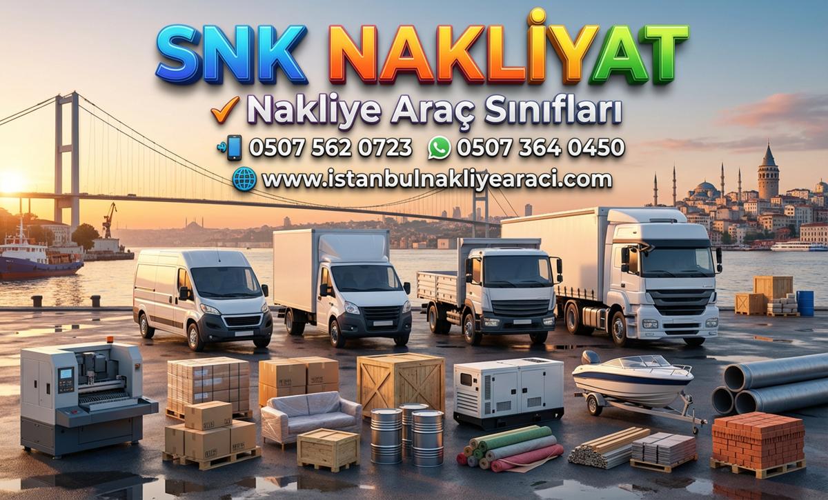 NAKLİYE ARAÇ SINIFLARI